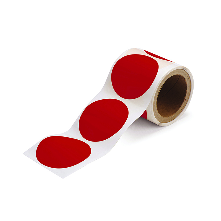 Kit Contrassegni Adesivi Lampa 2 Pezzi - Rosso E Bianco